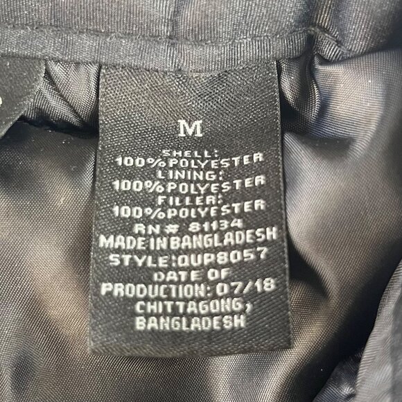 AQ Snow Pants Mens Medium Black Snowboard Sledride Ski - Picture 10 of 11